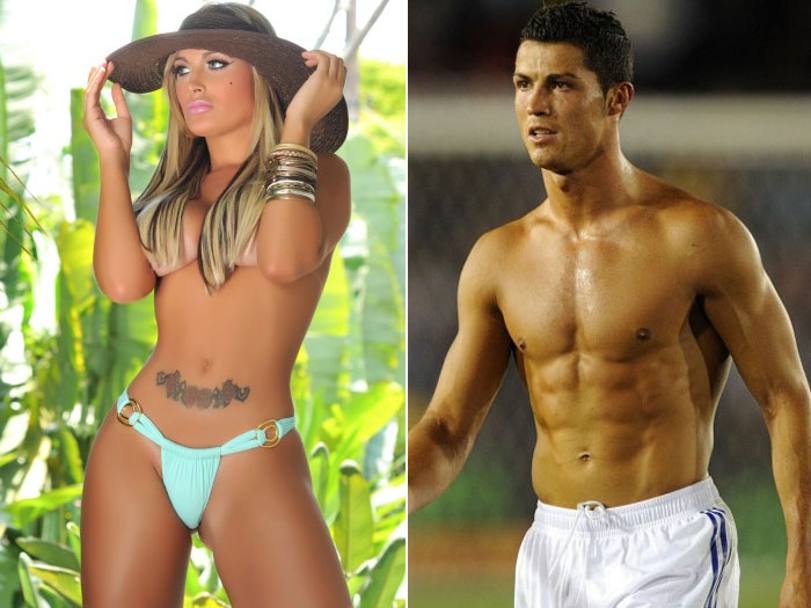 Ronaldo with transvestite